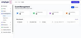SimplyGiv is a fundraising events software and nonprofit event management platform for online, hybrid, and in-person events. Manage registration, donations, payments, and supporter engagement from one dashboard.