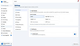 App-language (six languages)