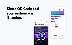 Share a QR code with your audience.