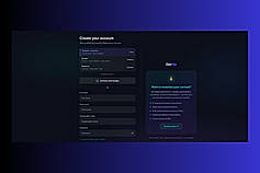 ZenFlip - Sign Up Page