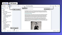 ZenPub - Reader With Built-In AI Assistant