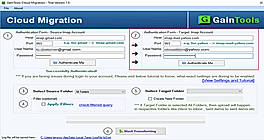 Authenticate Target Account