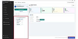 Preview and select the Mailbox Folders