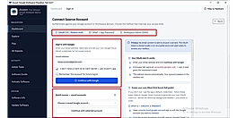 Connect with IMAP or Admin Credentials
