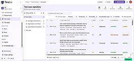 Test Case Repository: Organize test cases in nested suites with priorities, rich steps, and custom fields. The engine reads every case your team has approved and learns your standards, depth, phrasing, priority. New cases don't just cover requirements; they match the bar your team has already set.