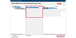 Preview Option to view the Selected Files