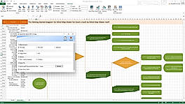 The diagram could be exported or copied directly to other Office apps