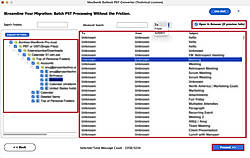 Expand the structure and preview the content in the mailbox.