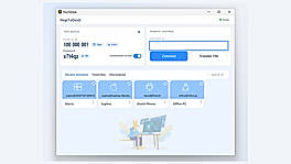 Connect to any enrolled machine by ID, or pick one from your saved devices