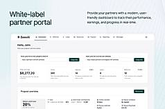 White-label partner portal