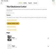 Editable chapter and panels