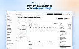 Day-by-day itinerary builder