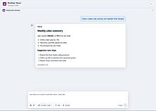 Weekly sales — fictional demo data