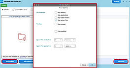Apply the ‘scan filters’ for keeping the file safe and ‘Start Scan’.