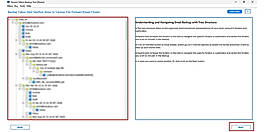 Select the specific Yahoo Mail emails and preview them in the right panel.