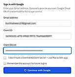 Securely authenticate your source account using the required method ( OAuth 2.0/Modern Auth, IMAP App Password, or Google Workspace Admin (DWD) credentials) to establish a connection and prepare your data for migration