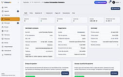 Patient record: sessions, payments and signed consent