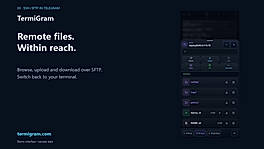 SFTP file manager for remote server files
