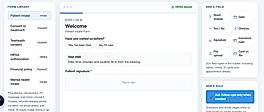 HIPAA-compliant digital intake forms