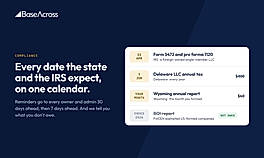 Every date the state and the IRS expect, on one calendar