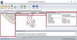 Step 3: Preview the restored Exchange backup files.