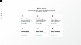 Planning modules by category
