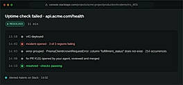 Incident investigation with a fix pull request ready for human review