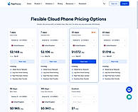 FoxPhone pricing page