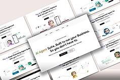 website screens