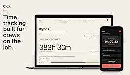 Clox time tracking app for field crews
