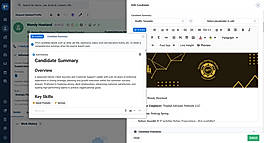 AI candidate summary