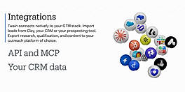 Connects to Clay, your CRM and your sequencer