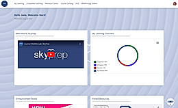 Learner Dashboard screenshot