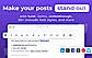 Make your posts stand out -  bold/italic/strikethrough/20+ fonts