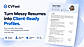Turn Messy Resumes into Client-Ready Profiles