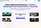 Video Watermark Remover workspace