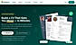 Resume builder home page