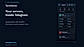 Main menu — server profiles and workspaces
