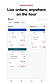 dinerr Mobile live orders board (illustrative data)