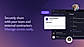 Securely share with your team and external contractors. Manage access easily