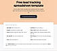 Lead Tracking Template