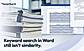 Keyword vs similarity