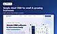 Simple cloud CRM for small and growing businesses