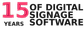 15 years of Digital Signage