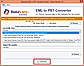 Click Convert