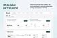 White-label partner portal