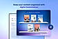 Keep your content organized with digital bookshelves