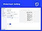 Watermark Setting Boundeal VDR