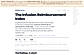 Infusion Reimbursement Index