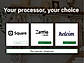 Pick your payment processor (Square, Zettle/PayPal, Stripe....etc)